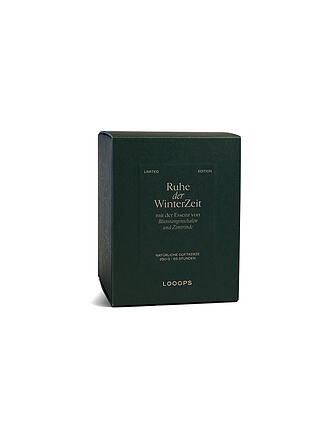 LOOOPS | Bougie parfumée 250g Ruhe der Winterzeit