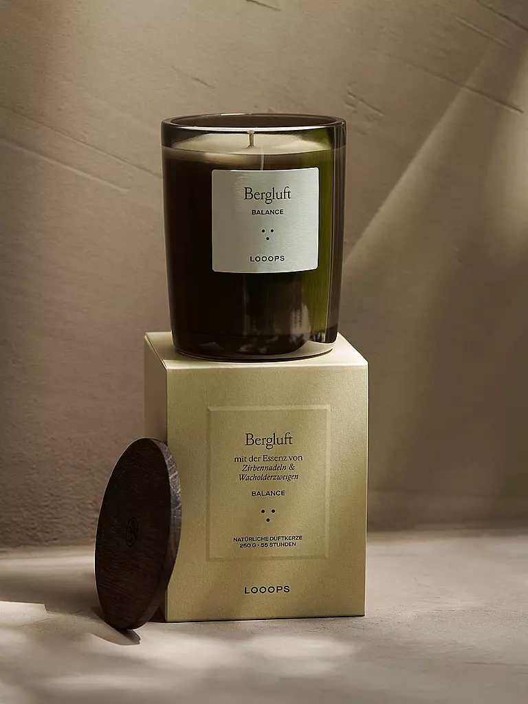 LOOOPS | Bougie parfumée 250g BERGLUFT | 