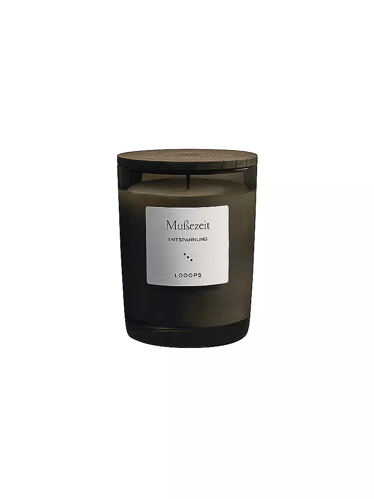LOOOPS | Bougie parfumée 250g MUSSEZEIT | 