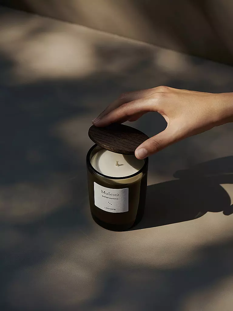 LOOOPS | Bougie parfumée 250g MUSSEZEIT | 