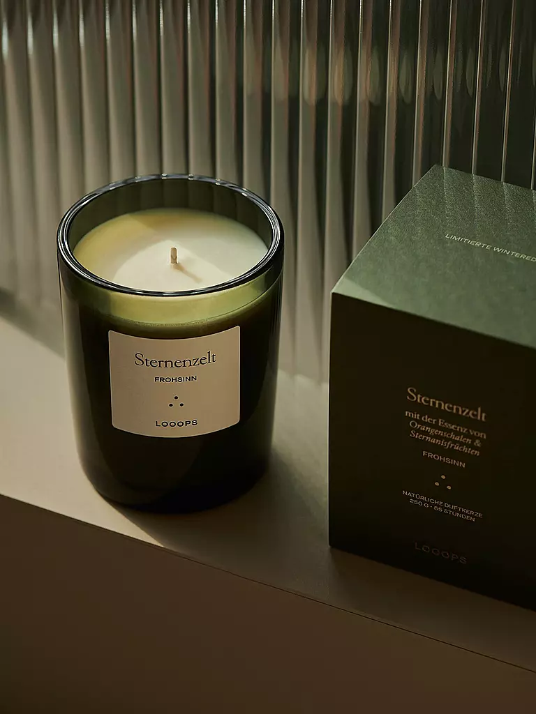 LOOOPS | Bougie parfumée 250g STERNENZELT | 