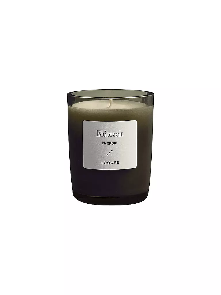 LOOOPS | Bougie parfumée 75g BLÜTEZEIT | Vert foncé
