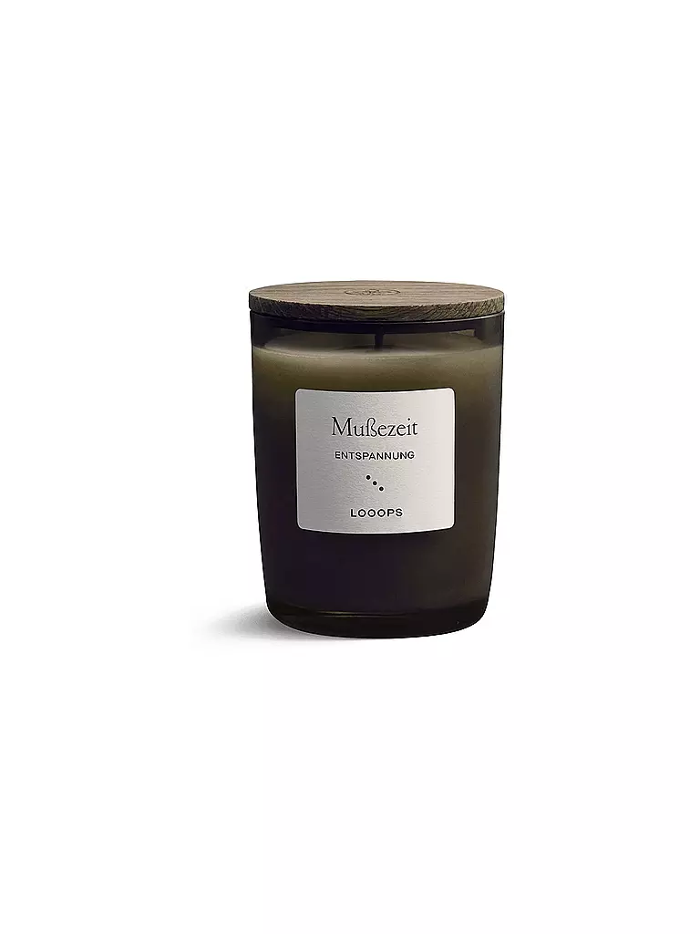 LOOOPS | Bougie parfumée 75g MUSSEZEIT | 