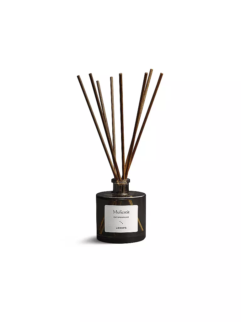 LOOOPS | Diffuseur à bâtonnets 100ml MUSSEZEIT | dunkelgrün