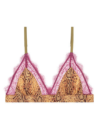 LOVE STORIES | Bralette LOVE LACE marron