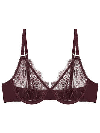 LOVE STORIES | Soutien-gorge à armatures ROMEO bordeaux