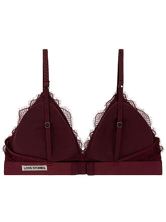LOVE STORIES | BH sans armatures DARLING bordeaux