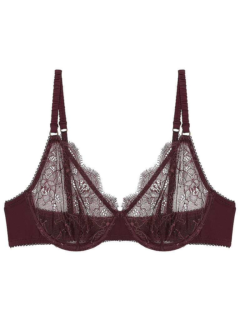 LOVE STORIES Soutien-gorge à armatures ROMEO bordeaux rouge foncé | 80C