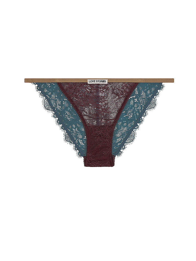 LOVE STORIES Slip WILD ROSE bordeaux rouge foncé | L