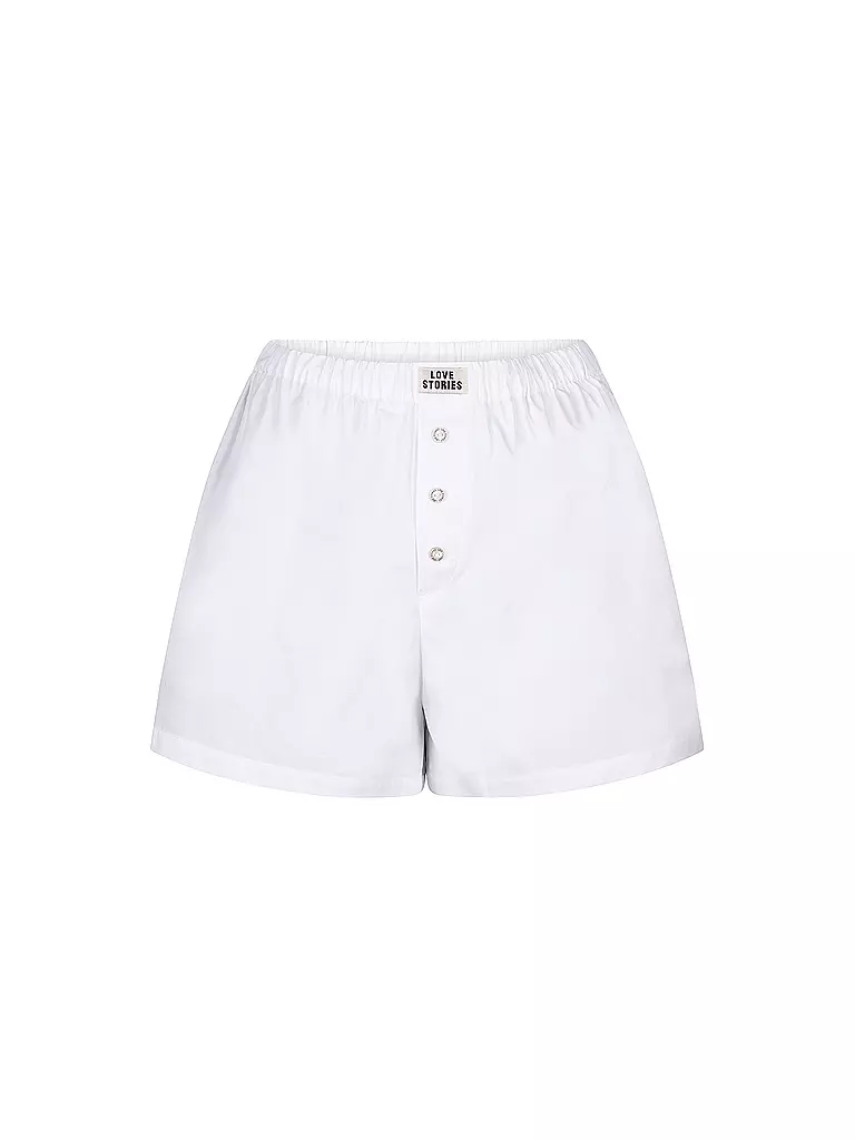 LOVE STORIES | Boxershorts JAMES JUST MARRIED white | Blanc
