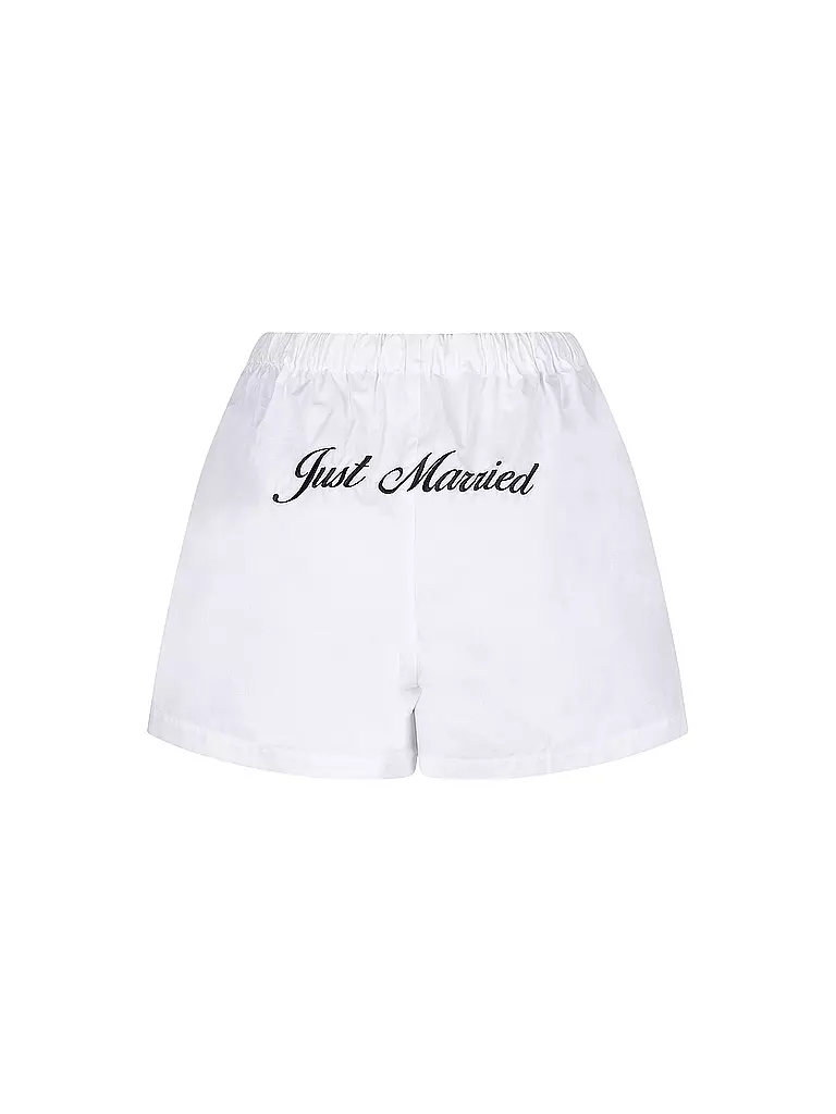 LOVE STORIES | Boxershorts JAMES JUST MARRIED white | Blanc