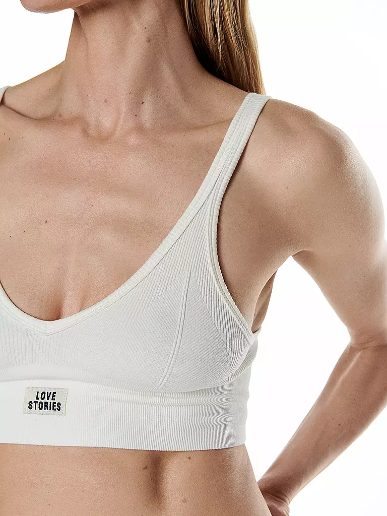 LOVE STORIES | Bustier POSEY blanc cassé | Crème