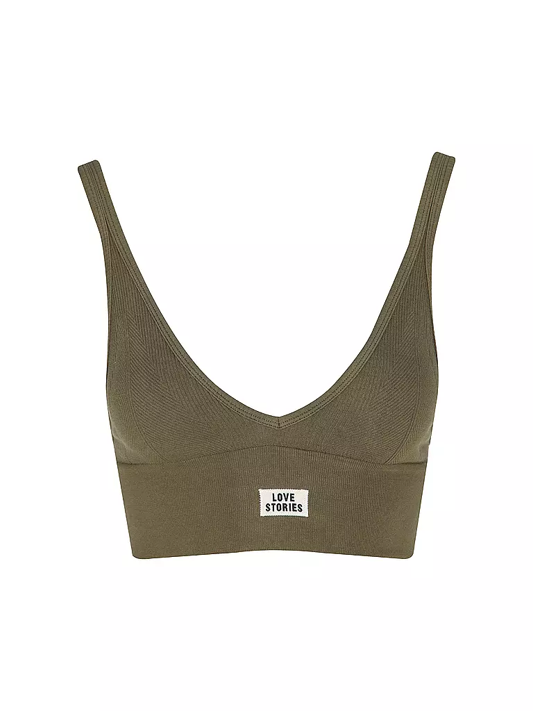LOVE STORIES | Bustier | Olive