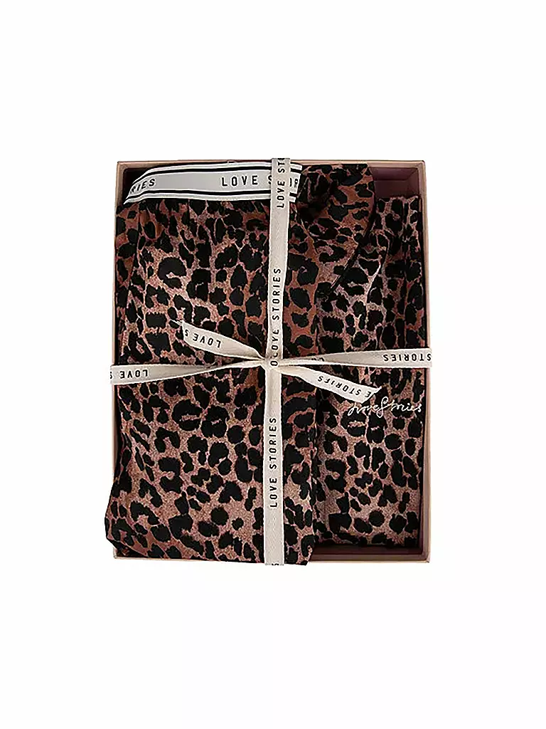 LOVE STORIES | Geschenkeset Pyjama  JOE | Marron