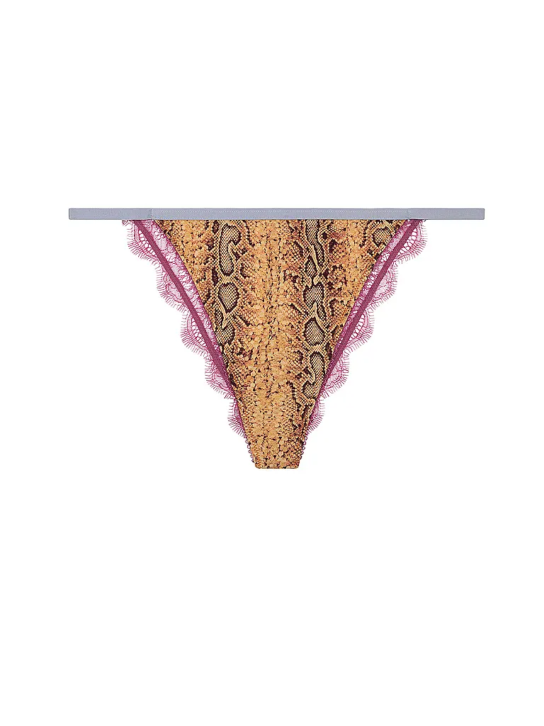 LOVE STORIES | Slip CHARLOTTE marron | Marron