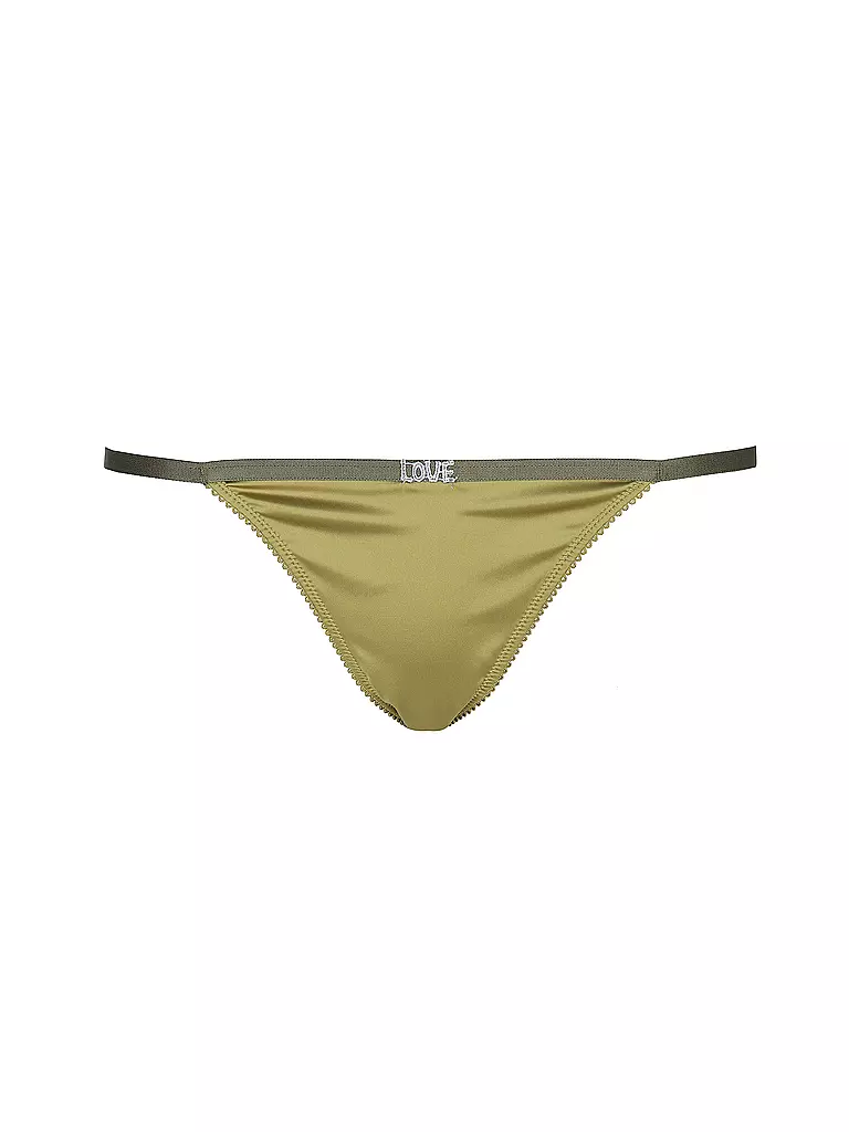 LOVE STORIES | Slip ROSIE Vert | Olive