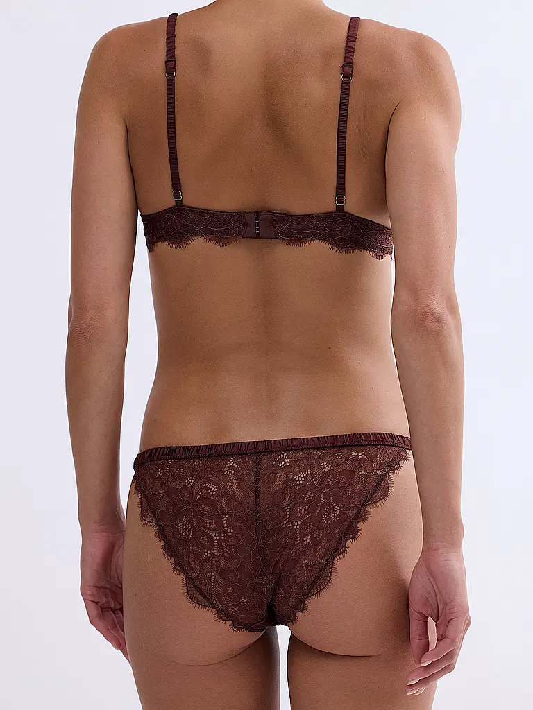 LOVE STORIES | Slip WILD ROSE Marron Foncé | braun