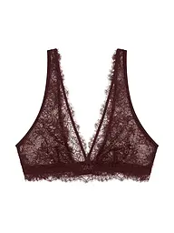 LOVE STORIES | Soutien-gorge sans armatures CHERIE Marron foncé | Marron