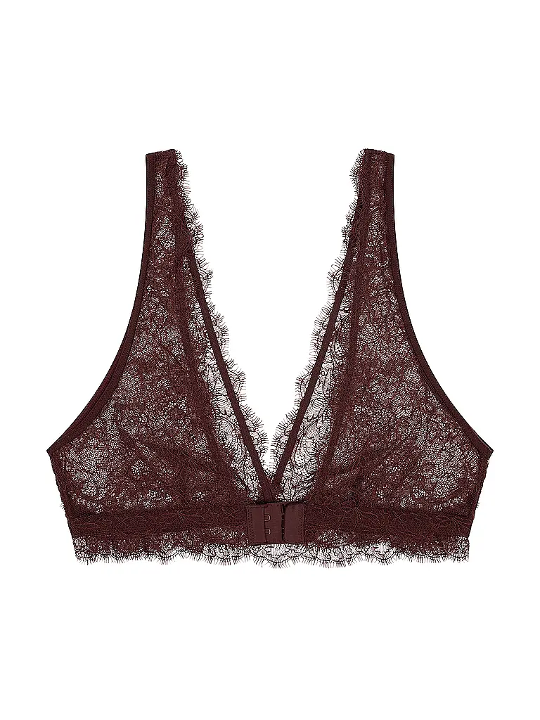 LOVE STORIES | Soutien-gorge sans armatures CHERIE Marron foncé | 