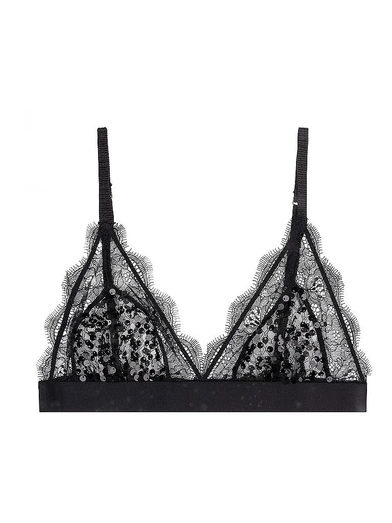 LOVE STORIES | Soutien-gorge sans armatures LOVE LACE black | Noir