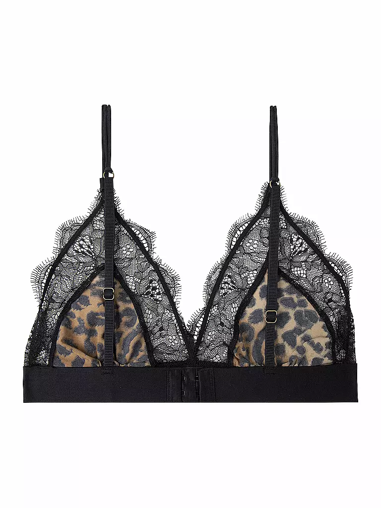 LOVE STORIES | Soutien-gorge triangle "Love Lace" (Léo) | Marron