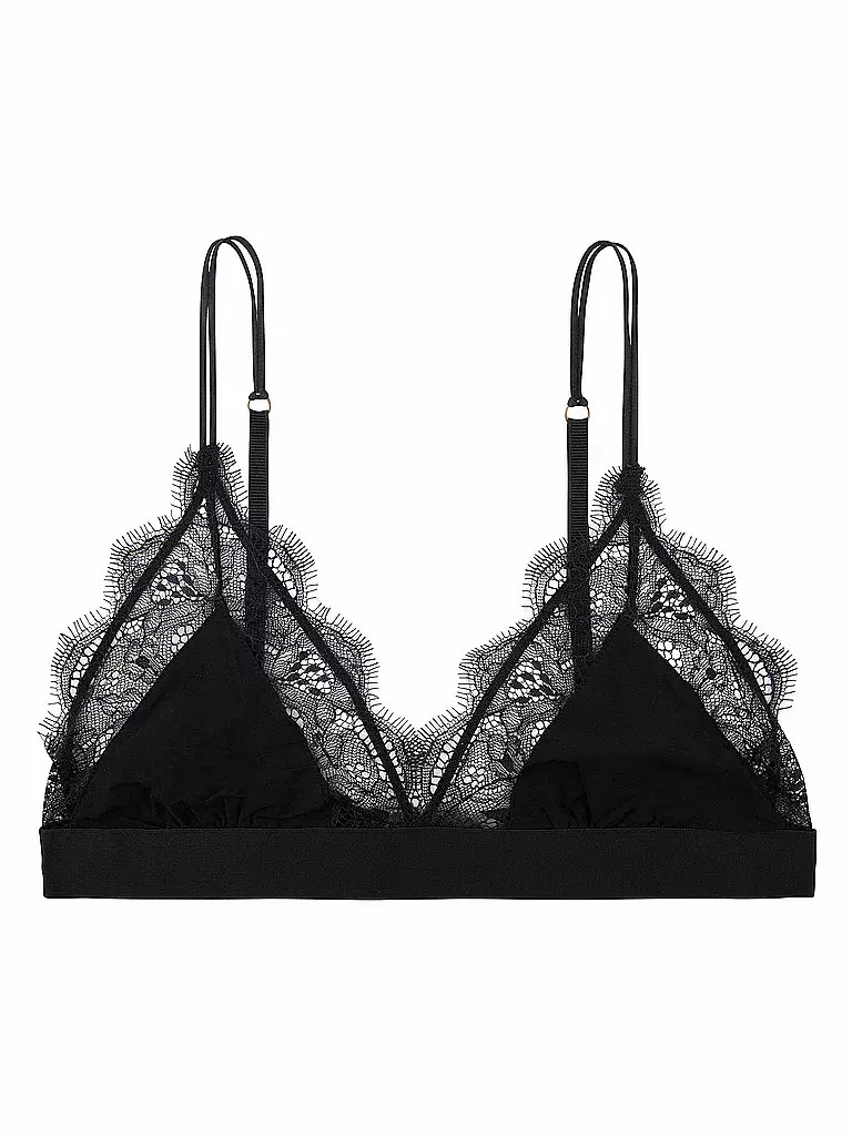 LOVE STORIES | Soutien-gorge triangle "Love Lace" noir | schwarz