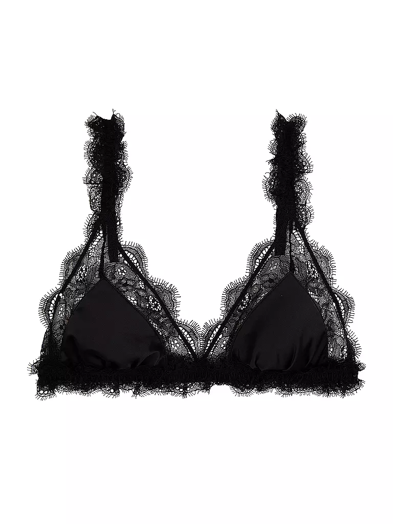 LOVE STORIES | Soutien-gorge triangle sans armatures LOVE LACE noir | Noir