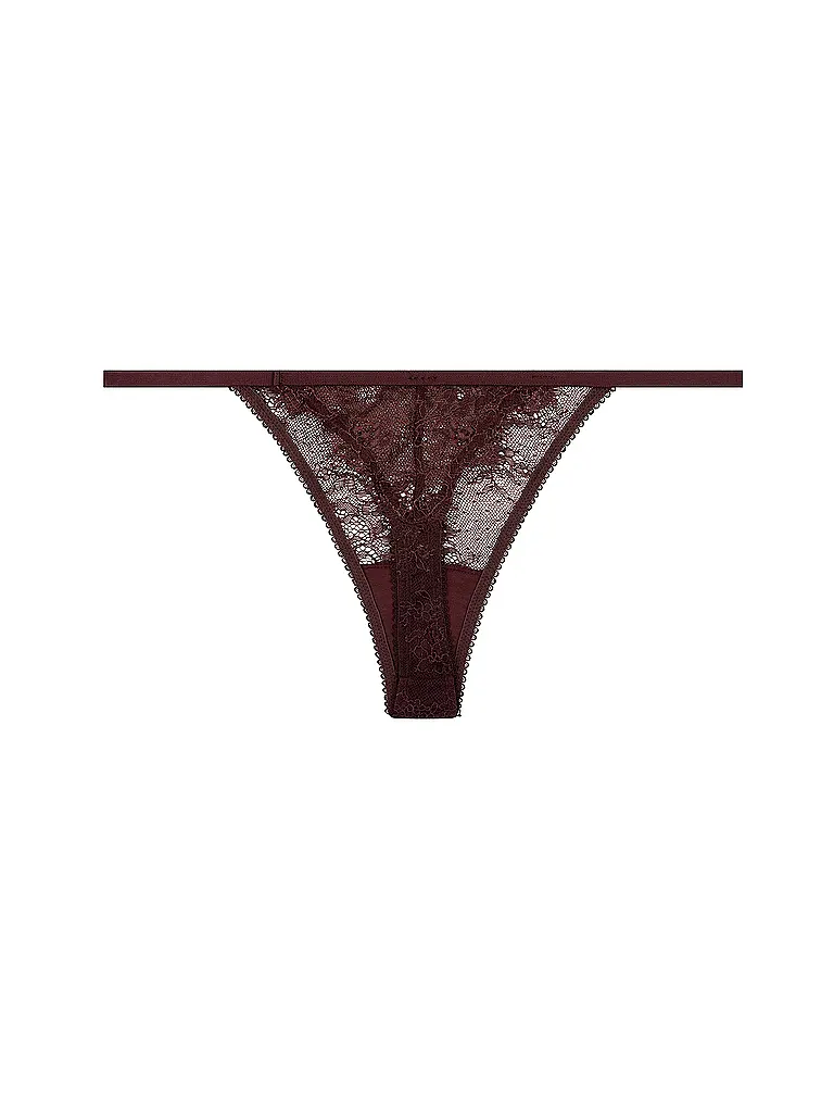 LOVE STORIES | String ROOMSERVICE Marron foncé | braun
