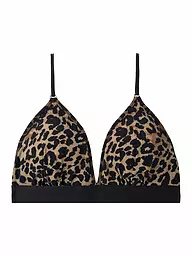 LOVE STORIES | Soutien-gorge triangle "Love Lace" (Léo) | Marron