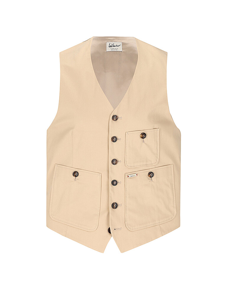 Gilet traditionnel crème 48
