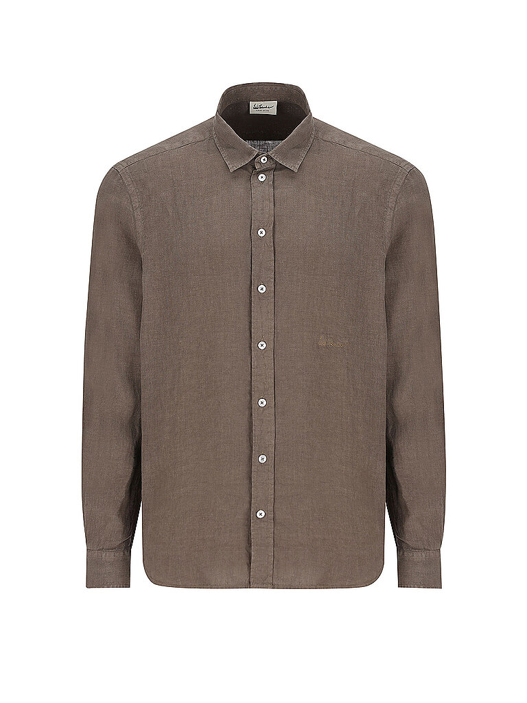 Chemise traditionnelle LUBODE marron clair L