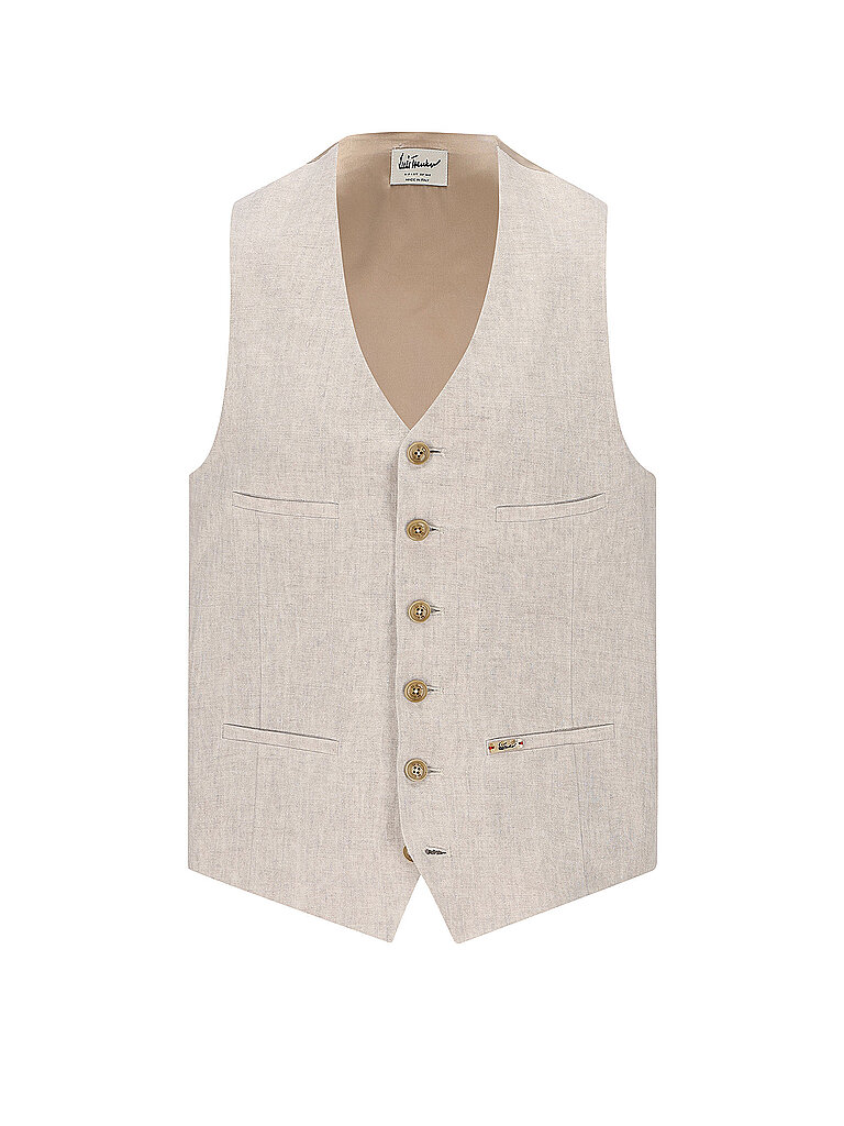 Gilet traditionnel LUSEBASTIAN gris clair 48