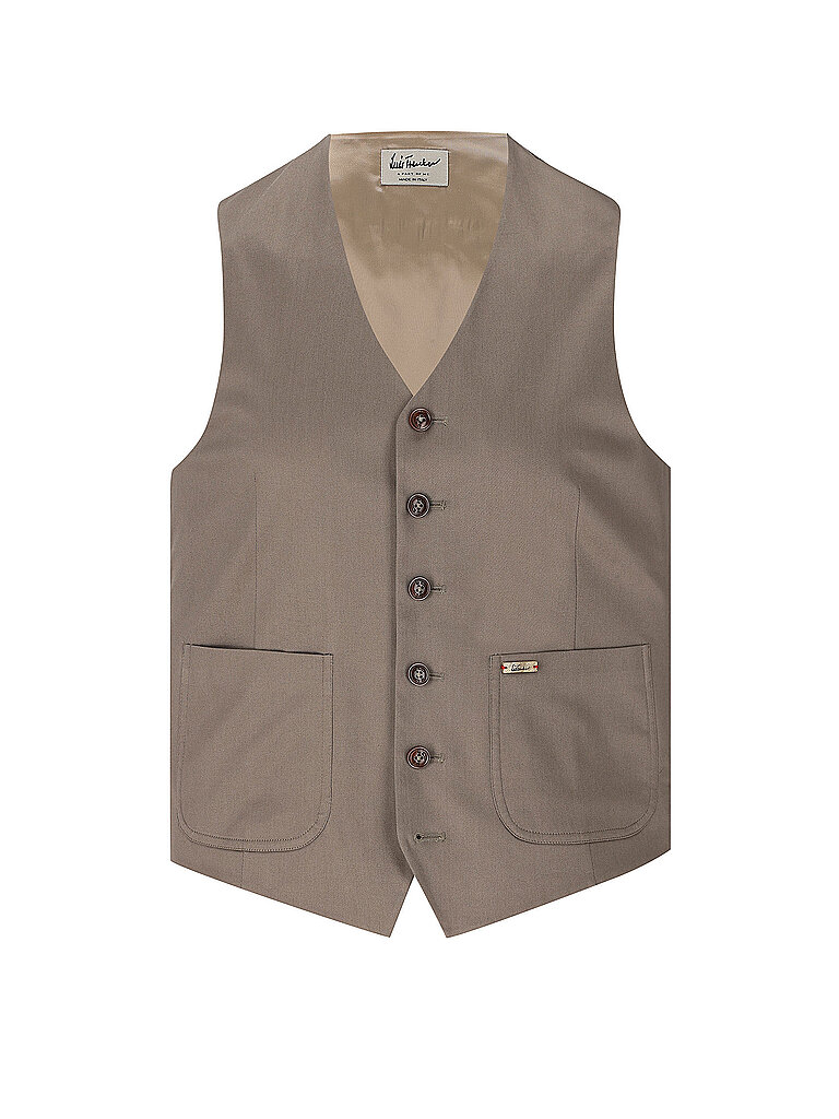 Gilet traditionnel LUSEBA gris clair 46