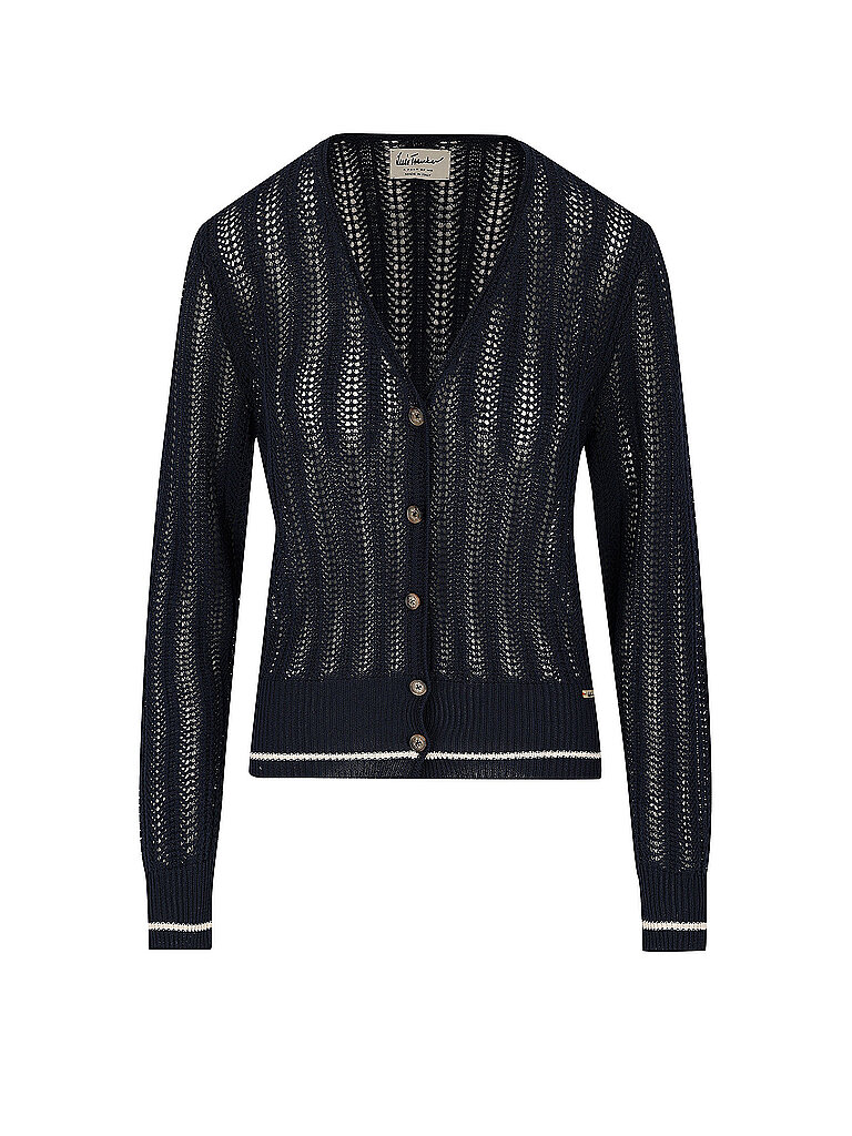 Gilet traditionnel en tricot LUAKIRELLA bleu marine M