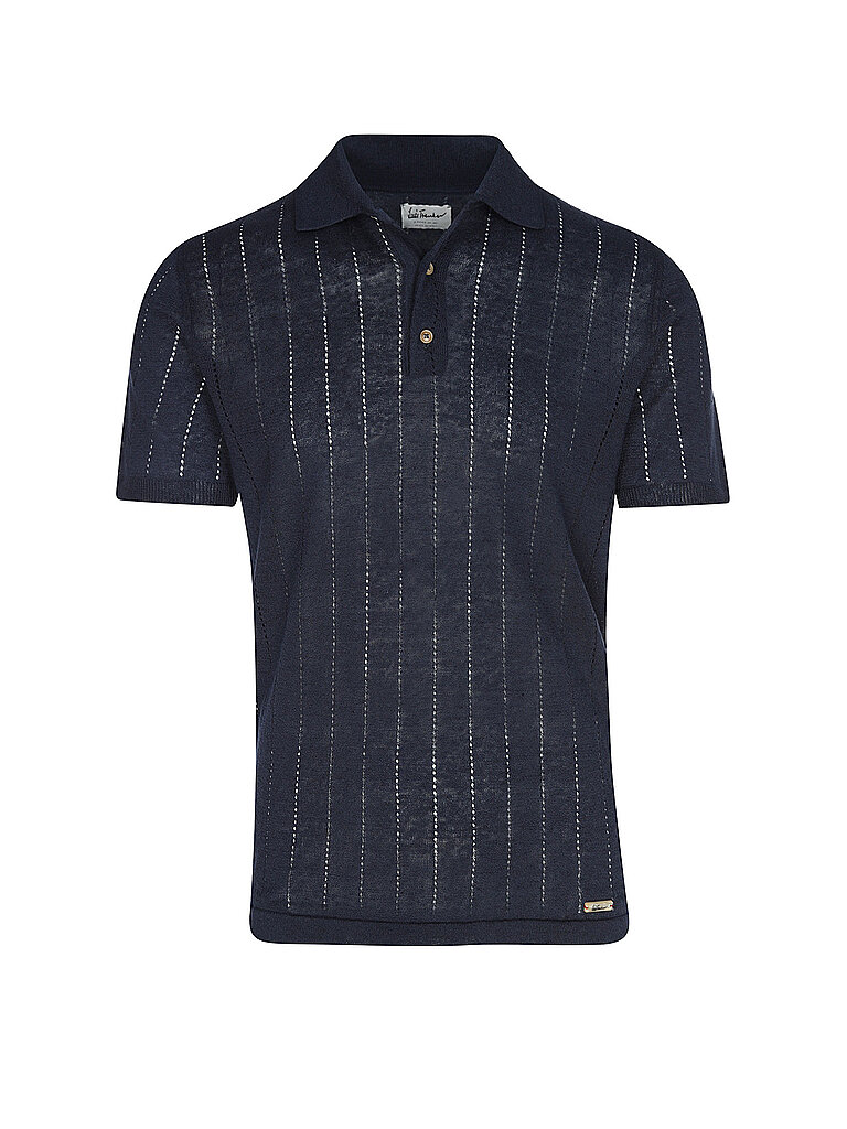 Polo de costume traditionnel LUVIC bleu XL