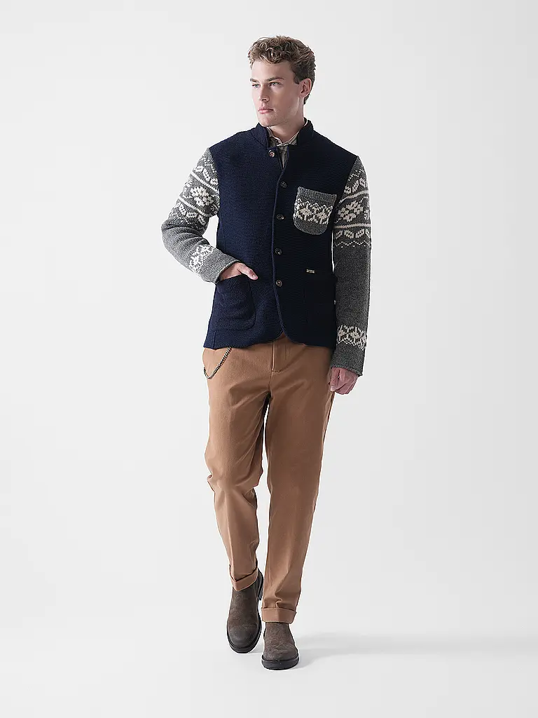 LUIS TRENKER | Cardigan LUWAINER | blau