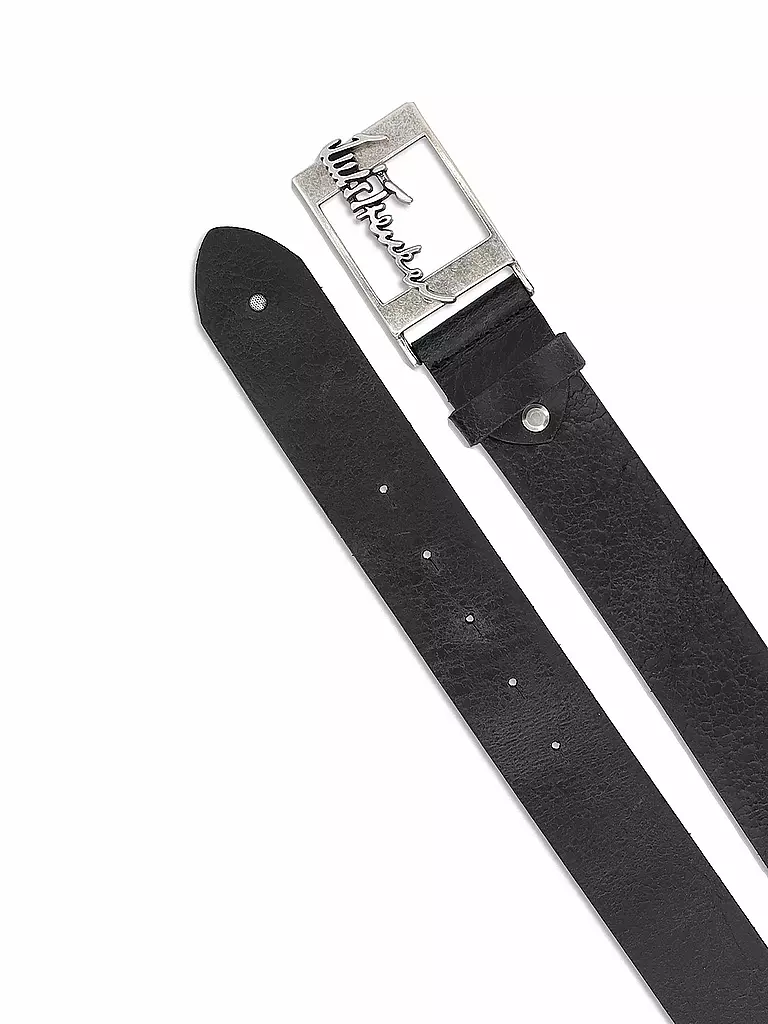 LUIS TRENKER | Ceinture traditionnelle LUFRANCO | Noir