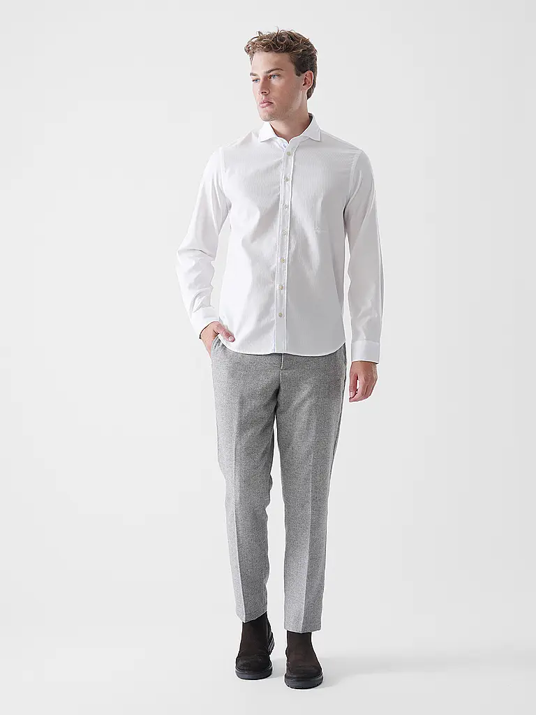 LUIS TRENKER | Chemise traditionnelle LUBELTRAN | Blanc