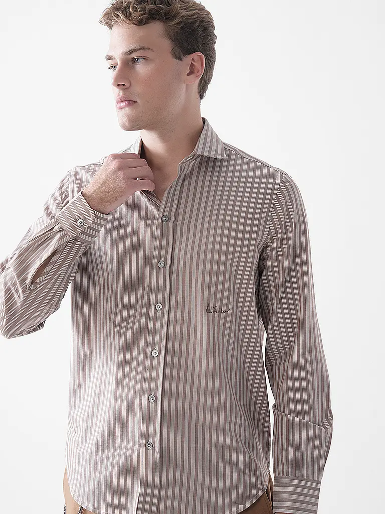 LUIS TRENKER | Chemise traditionnelle LUBELTRAN | Camel