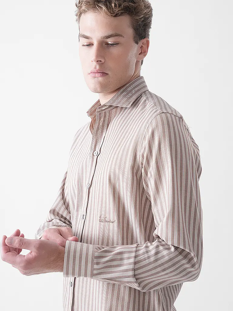 LUIS TRENKER | Chemise traditionnelle LUBELTRAN | Camel