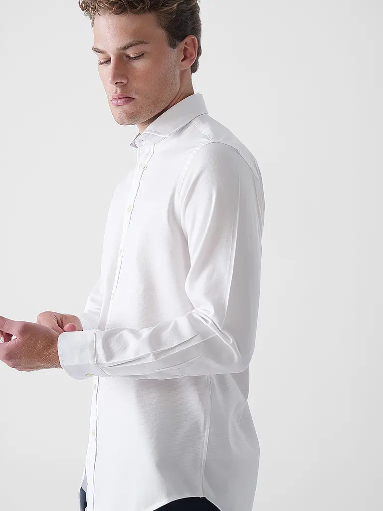 LUIS TRENKER | Chemise traditionnelle LUBELTRAN | Blanc