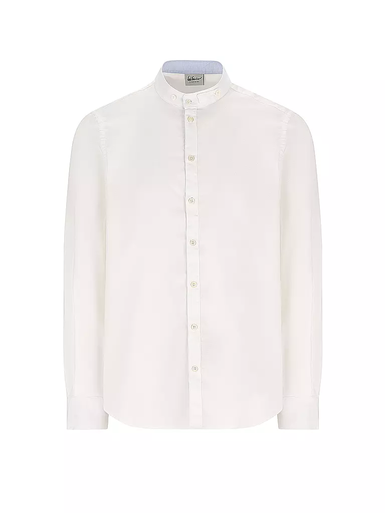 LUIS TRENKER | Chemise traditionnelle LUBERNET STRUCTURE | Blanc