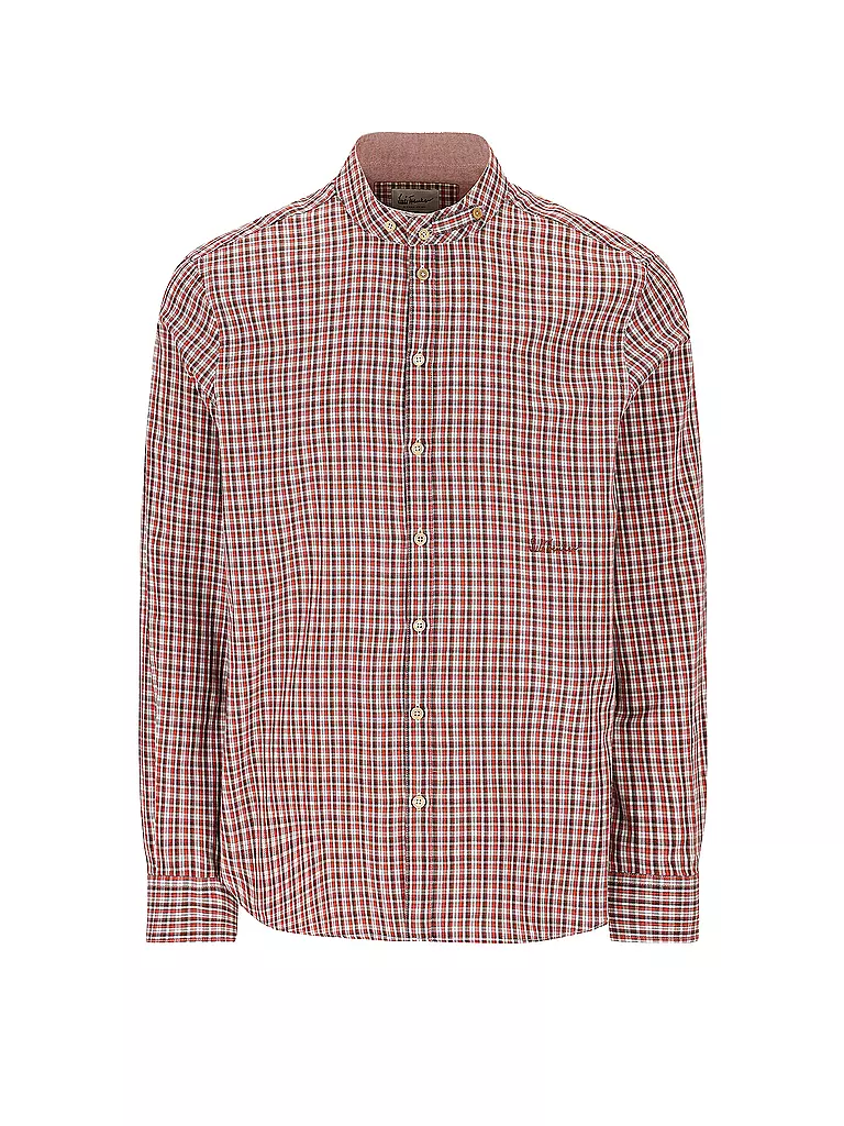 LUIS TRENKER | Chemise traditionnelle LUBERNET | Rouge