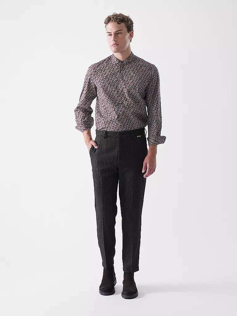 LUIS TRENKER | Chemise traditionnelle LUBERNET | Rouge