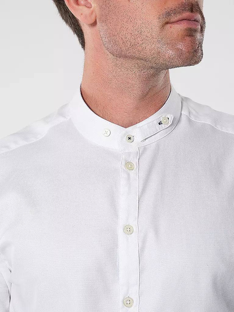 LUIS TRENKER | Chemise traditionnelle LUBERNET | Blanc
