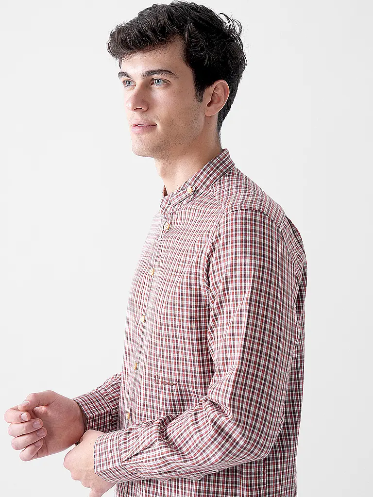 LUIS TRENKER | Chemise traditionnelle LUBERNET | Rouge