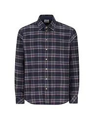 LUIS TRENKER | Chemise traditionnelle LUBODO | Bleu foncé