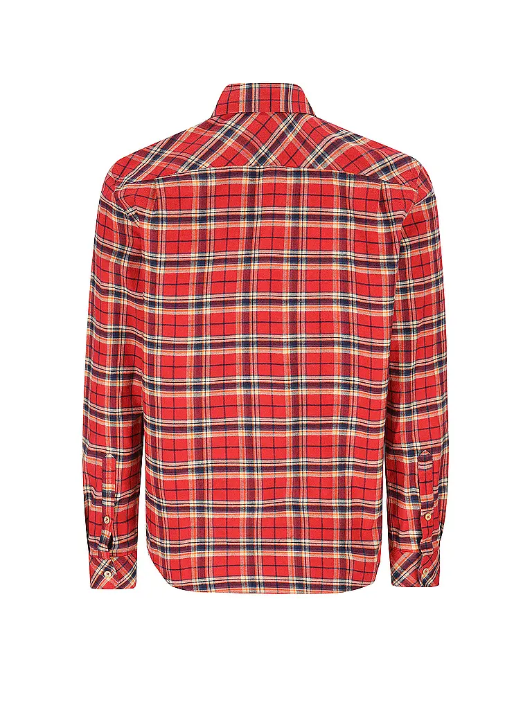 LUIS TRENKER | Chemise traditionnelle LUBODO | Rouge