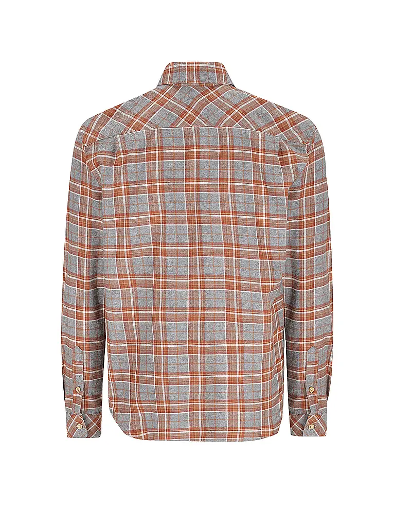 LUIS TRENKER | Chemise traditionnelle LUBODO | Gris clair