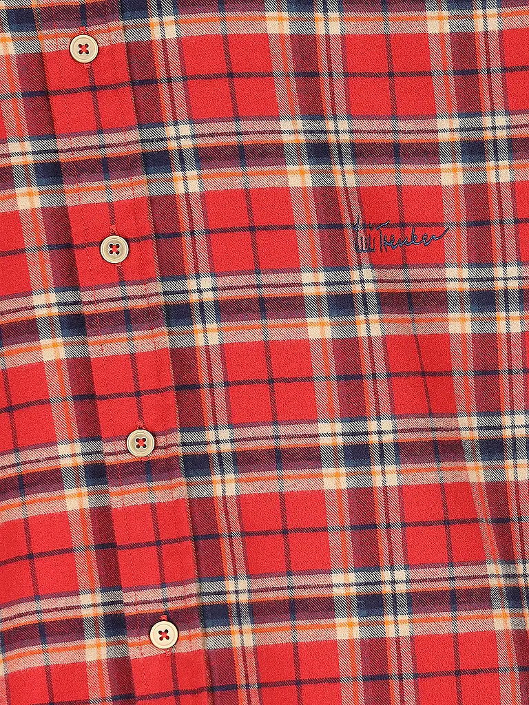 LUIS TRENKER | Chemise traditionnelle LUBODO | Rouge